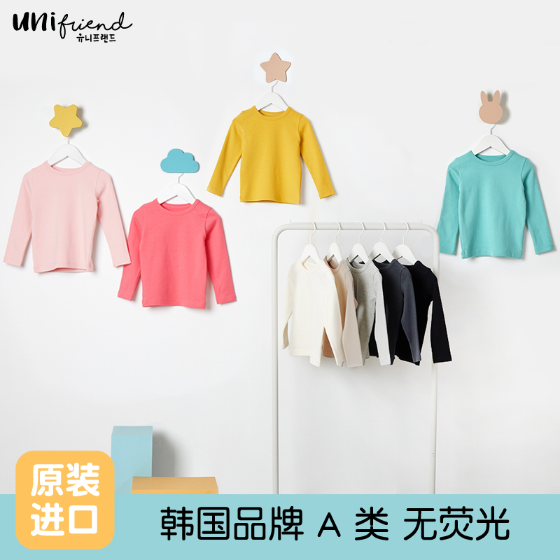 unifriend长袖儿童t恤