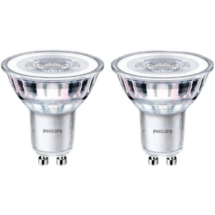 飞利浦LED灯杯GU10射灯灯泡高亮节能台灯吊灯光源卡口式220V插脚