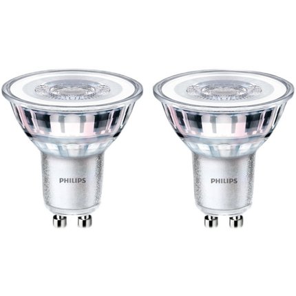 飞利浦LED灯杯GU10射灯灯泡高亮节能台灯吊灯光源卡口式220V插脚