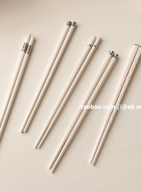 高颜值ins家用筷子高级感一人一筷个人专用餐具耐高温筷子