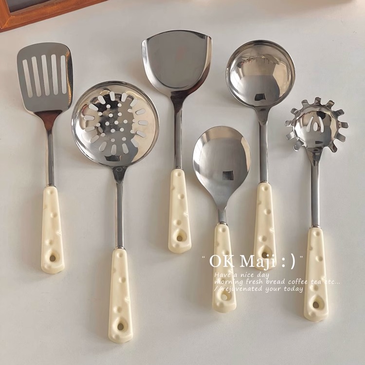 食品级不锈钢铲勺厨具套装