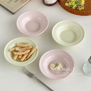 精致4寸小碟子家用陶瓷味碟蘸料碟高级感调料碗烤肉蘸碟酱油醋碟