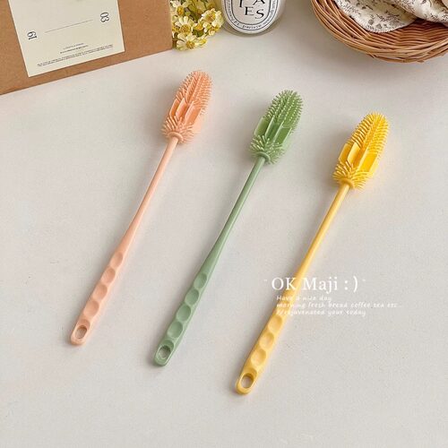 多功能长柄硅胶洗杯刷