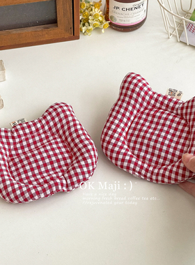 可爱杯垫夹棉高颜值隔热垫办公室桌面防烫垫咖啡杯子防滑垫布艺垫