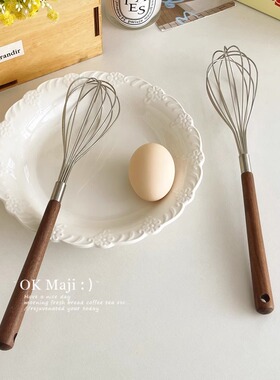 手动打蛋器304不锈钢和面器打鸡蛋搅拌器家用打奶泡器蛋抽搅蛋器