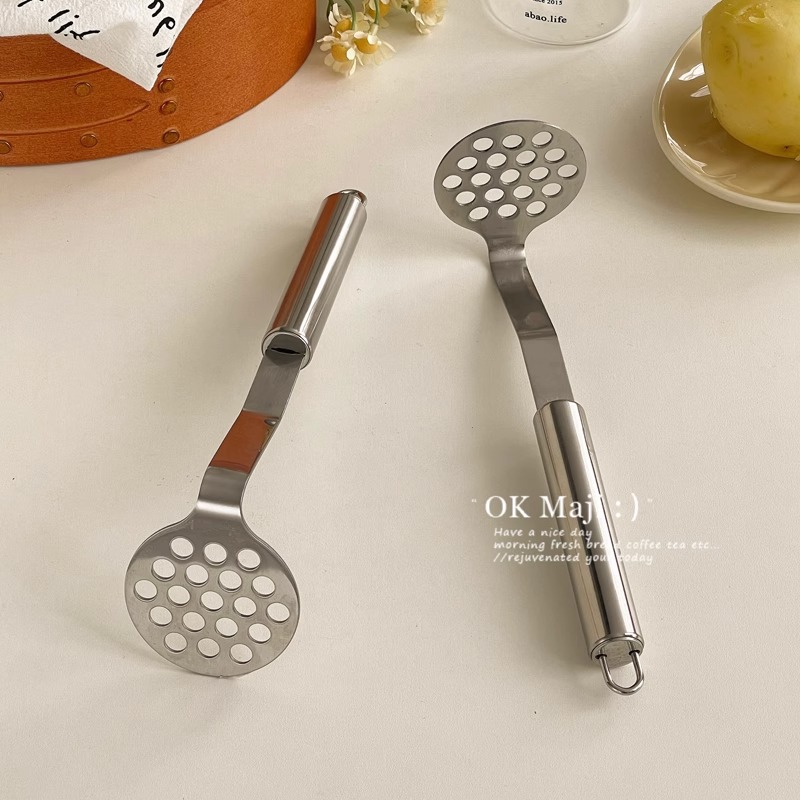 多功能压泥勺捣土豆泥神器手动压泥器不锈钢土豆压泥器婴儿辅食