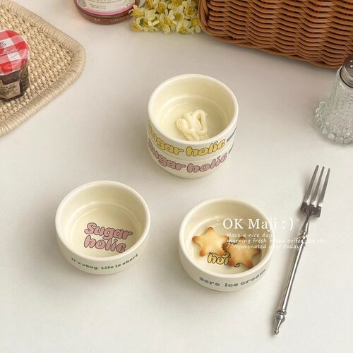 家用轻奢高级感陶瓷小吃调料碟