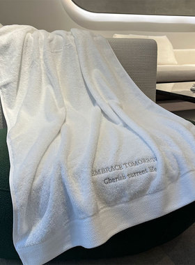 香港玛品MAPPING纯棉大浴巾希尔顿酒店吸水重磅加厚加大700g裹身