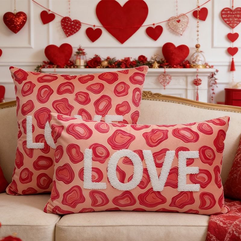 2026新款情人节抱枕套