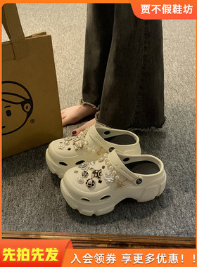 鞋扣卡扣配件crocs洞洞鞋diy鞋花配饰cross卡骆驰装饰coros高级女