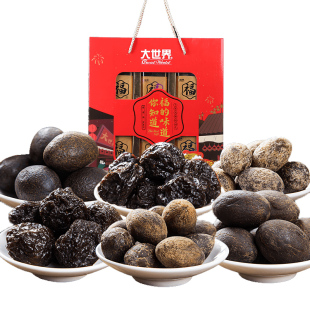 大世界橄榄礼盒梅子果干蜜饯福的味道年货礼盒组合福州特产1080g