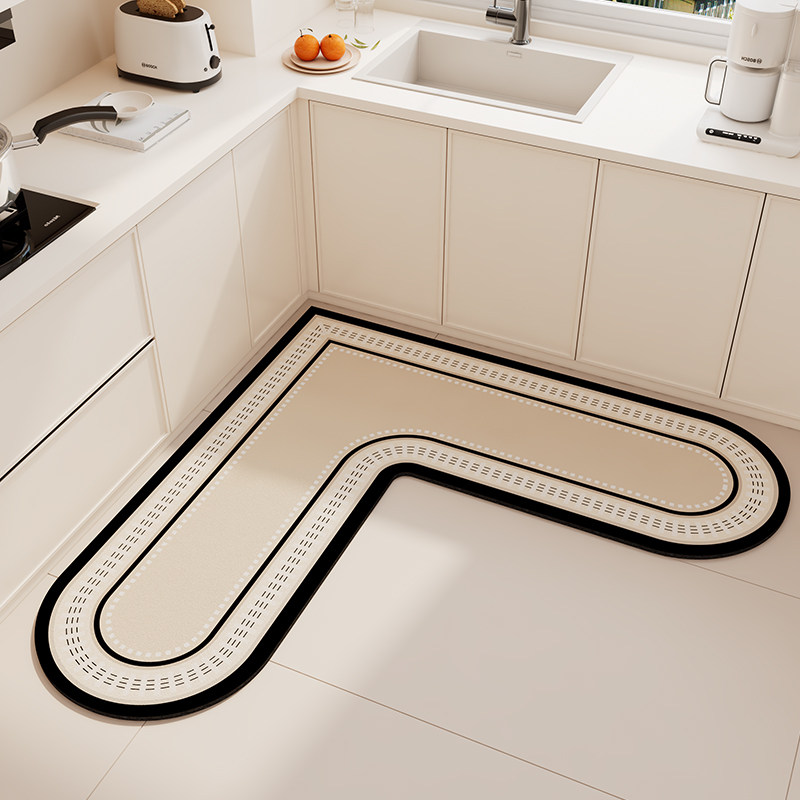 德国KML型厨房地垫防滑防油可擦免洗专用防水脚垫硅藻泥,居家布艺,厨房地垫,淘宝优惠券,粉丝福利购,淘宝优惠卷