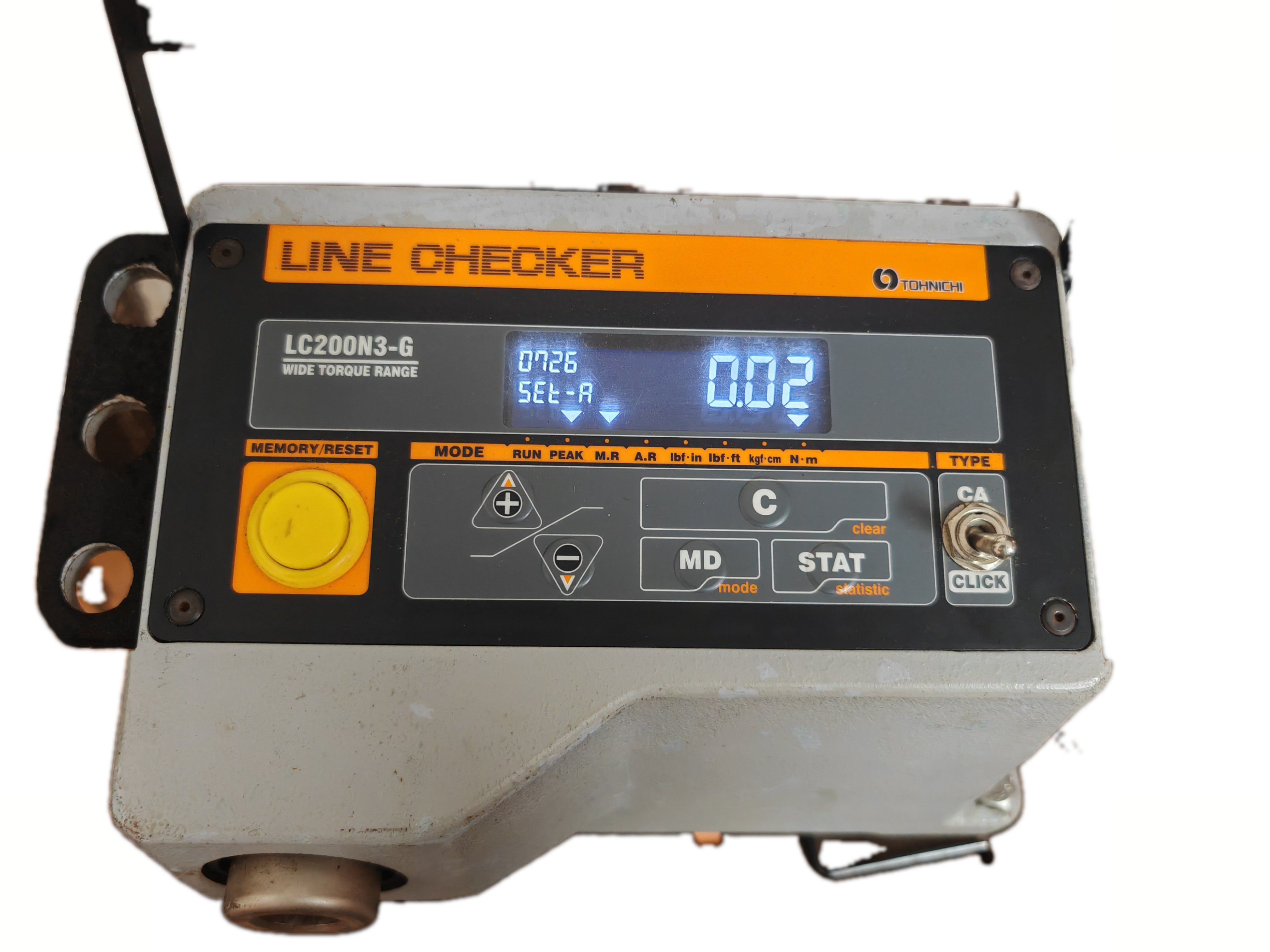 二手日本东日扭力LC200N3-G-200N.m 手动扭矩扳手校验仪器标定机