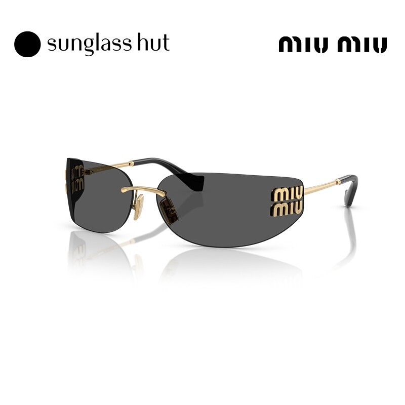 MIU MIU/缪缪太阳镜女款墨镜长方形眼镜0MU A51S