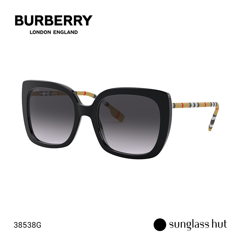 BURBERRY/博柏利太阳镜女款眼镜大框显瘦墨镜0BE4323F