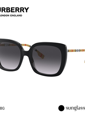 BURBERRY/博柏利太阳镜女款眼镜大框显瘦墨镜0BE4323F