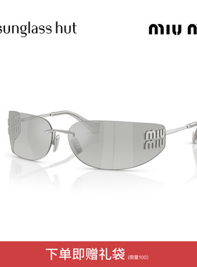 MIU MIU/缪缪【2026春夏新品】太阳镜女墨镜长方形眼镜0MU A51S
