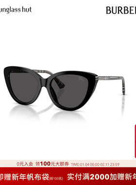 博柏利猫眼形太阳镜0BE4457F
