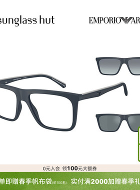 EMPORIO ARMANI/阿玛尼太阳镜男套镜墨镜方夹片眼镜0EA4258F
