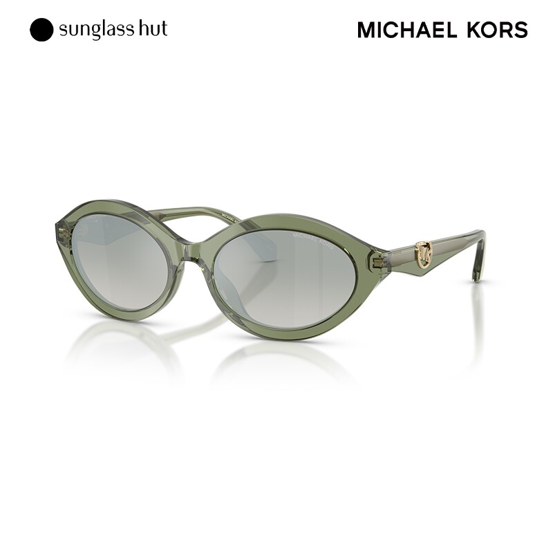MICHAEL KORS太阳眼镜女渐变色墨镜椭圆0MK2257U