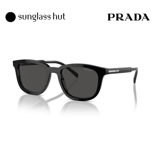 PRADA/普拉达偏光枕形墨镜