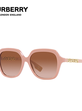 BURBERRY/博柏利女轻质板材彩色百搭太阳镜复古墨镜0BE4389F