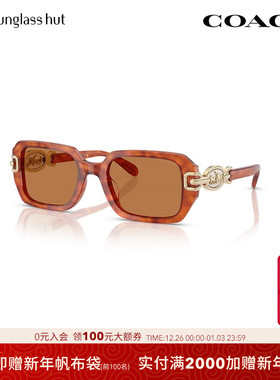 COACH太阳镜女款墨镜遮阳眼镜