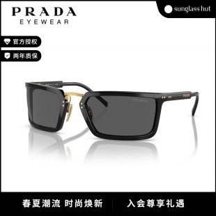 普拉达 PRADA 新品 太阳镜男墨镜不规则形眼镜0PR A11S