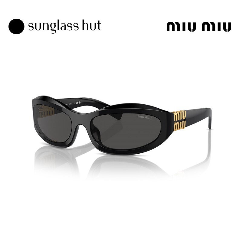 MIU MIU/缪缪太阳镜女墨镜不规则眼镜0MU 14ZSF