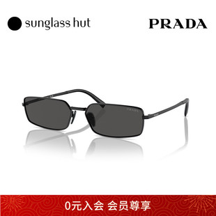 PRADA A60S 普拉达太阳镜女墨镜都市通勤方形眼镜0PR