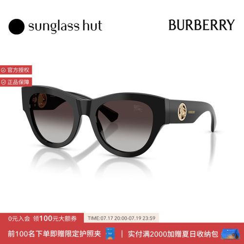 BURBERRY/博柏利【2026春夏新品】太阳镜女墨镜圆形眼镜0BE4491F