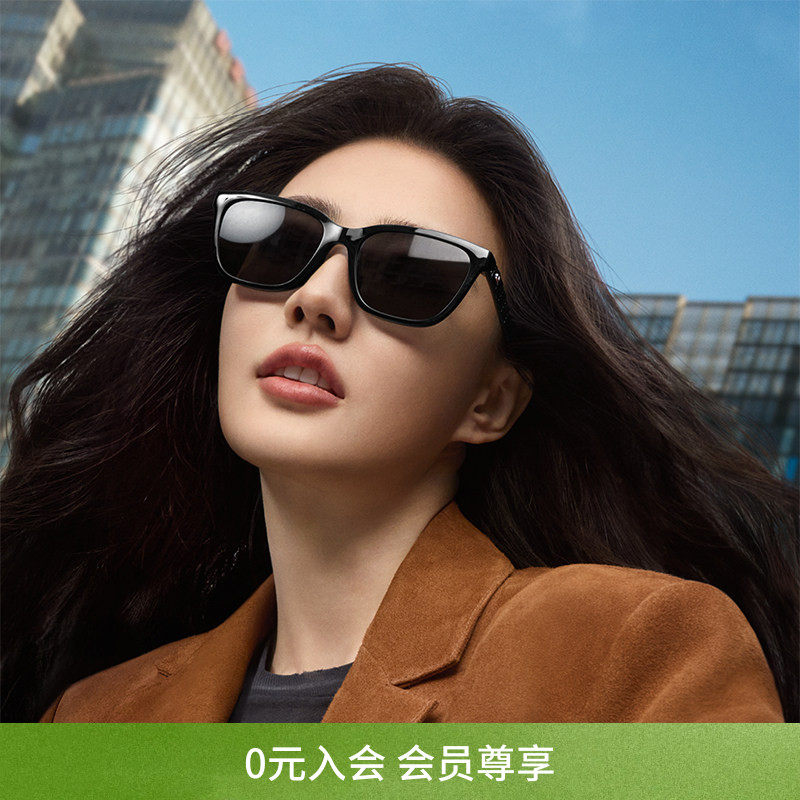 COACH/蔻驰时尚休闲百搭太阳镜女款墨镜方形时尚眼镜0HC8429D