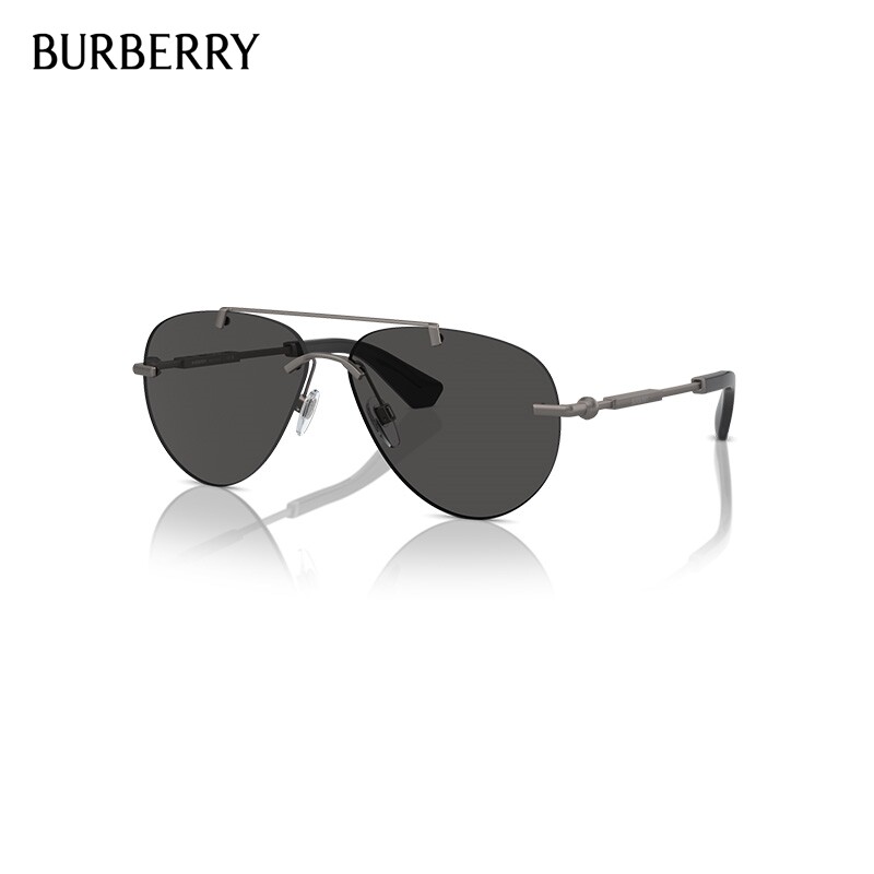 BURBERRY/博柏利太阳镜女款墨镜时尚潮流出街飞行员形眼镜0BE3151