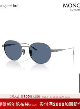 MONCLER【2025春夏新品】太阳镜男女款墨镜圆形眼镜0ME4006TD