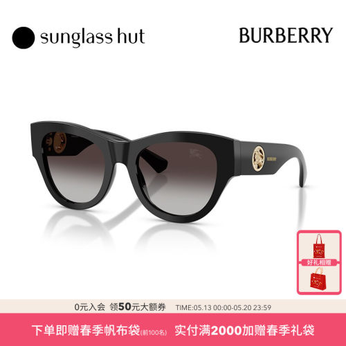 BURBERRY/博柏利【2026春夏新品】太阳镜女墨镜圆形眼镜0BE4491F