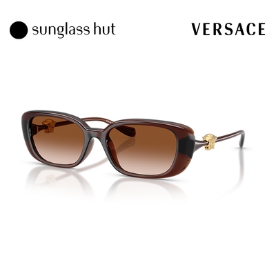 VERSACE/范思哲太阳眼镜女渐变墨镜枕形0VE4504D