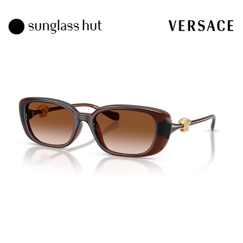 VERSACE/范思哲太阳眼镜女渐变墨镜枕形0VE4504D