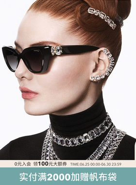 SWAROVSKI/施华洛世奇太阳眼镜女偏光开车墨镜猫眼0SK6047