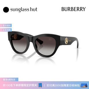 BURBERRY/博柏利【2026春夏新品】太阳镜女墨镜圆形0BE4491F