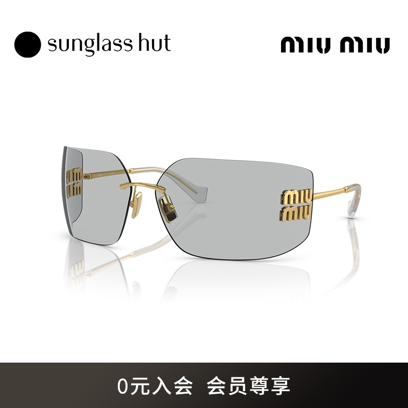 MIUMIU缪缪太阳镜千金风时尚墨镜大小姐眼镜0MU 54YS