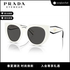 PRADA普拉达【新品】太阳镜女款墨镜猫眼形眼镜0PR 14WSF