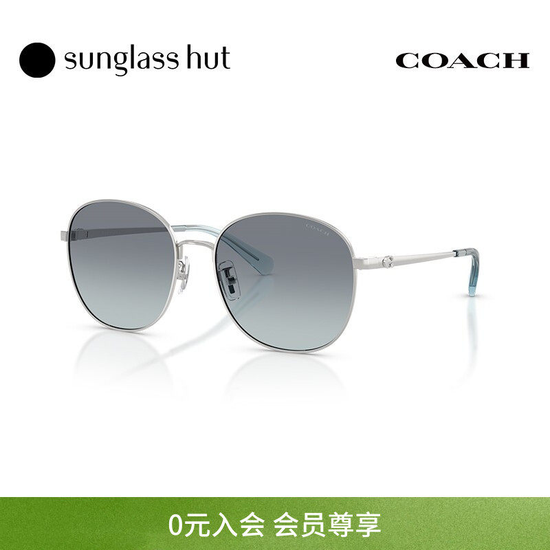 COACH/蔻驰【2026春夏新品】太阳镜女款墨镜圆形眼镜0HC7189