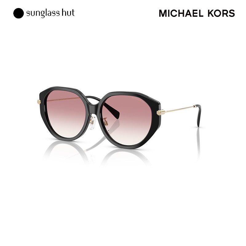 MICHAEL KORS时尚休闲百搭太阳眼镜女渐变不规则墨镜0MK2248D