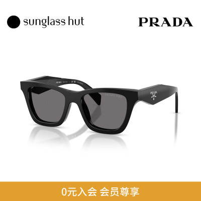 PRADA/普拉达太阳眼镜女偏光驾驶开车墨镜蝶形0PR C07SF