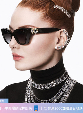 SWAROVSKI/施华洛世奇太阳眼镜女偏光开车墨镜猫眼0SK6047