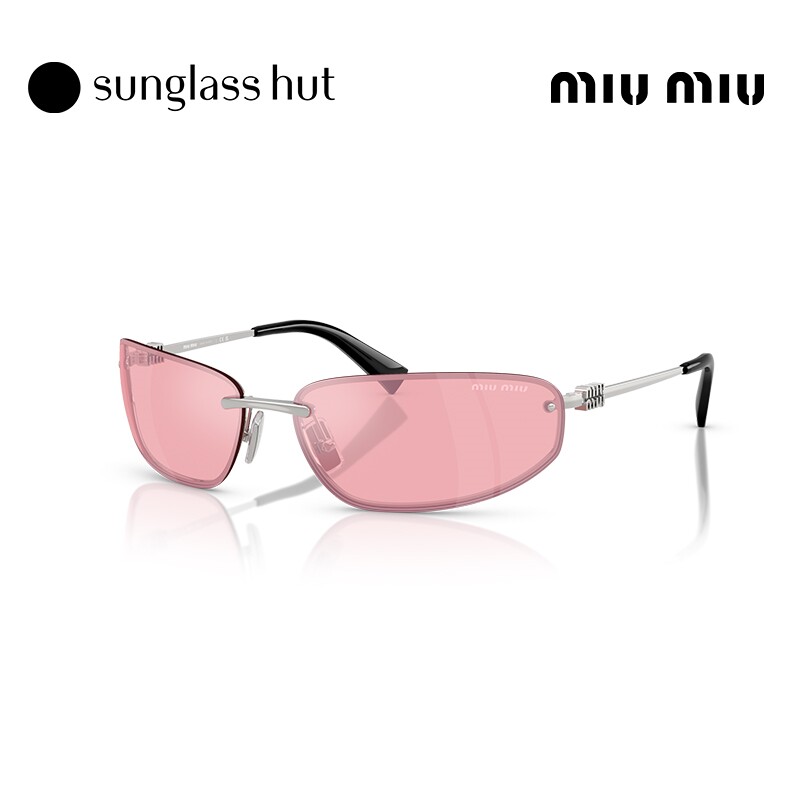 MIUMIU/缪缪防晒圆形休闲太阳镜图片