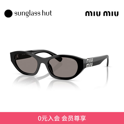 MIU MIU/缪缪【2026春夏新品】太阳镜女墨镜不规则形眼镜0MU A03S