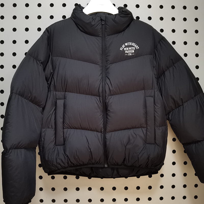 李宁女子鸭绒保暖立领短羽绒服