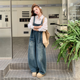 【现货】新款牛仔背带裤P135-K198，女装连体裤，浙宝128A