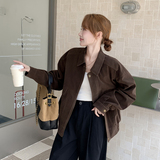 【现货】麂皮绒外套P160-K228，女装短外套，浙宝128A